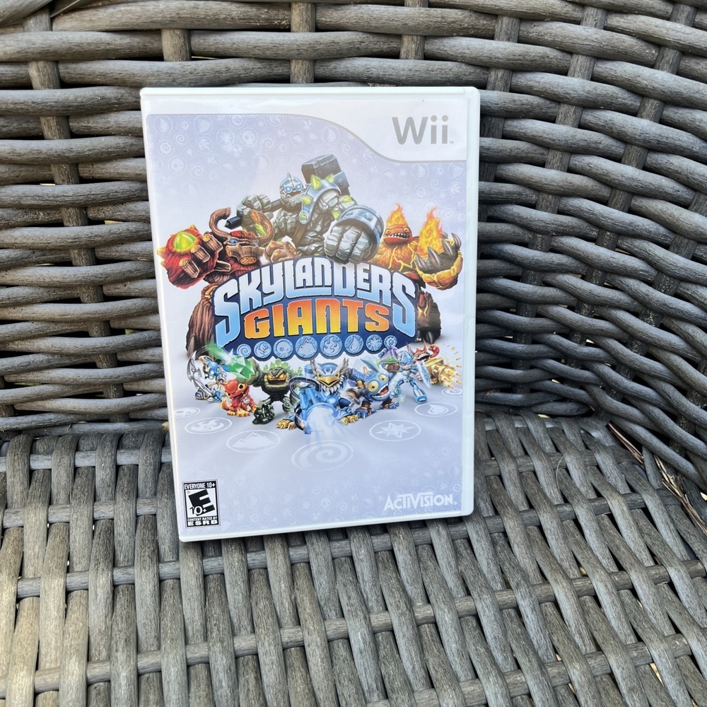 Activision Skylanders: Giants Nintendo‎ Wii U E10+ Not For Resale Fast Shipping